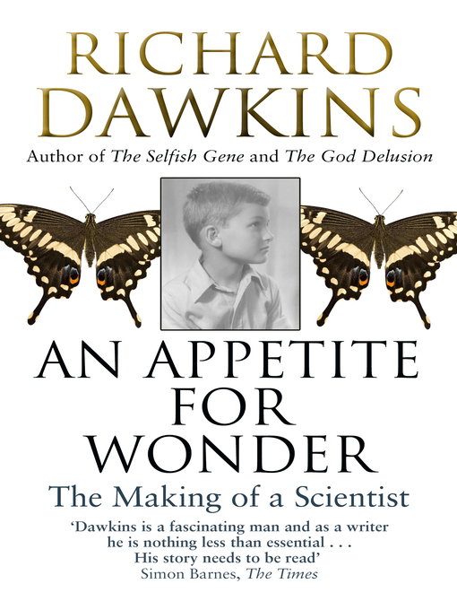 Title details for An Appetite For Wonder by Richard Dawkins - Wait list